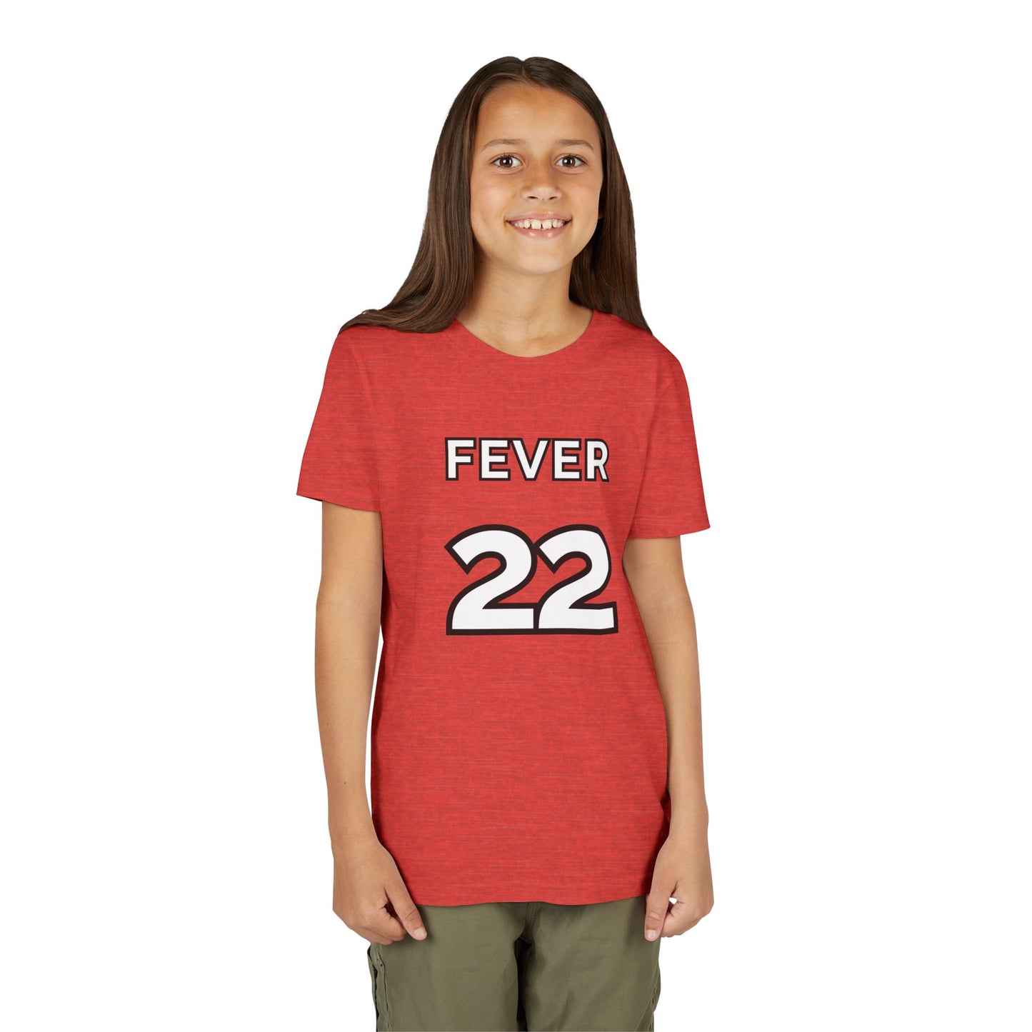 Youth Tee Shirt - Caitlin Clark Fan Rebel Red #CC22