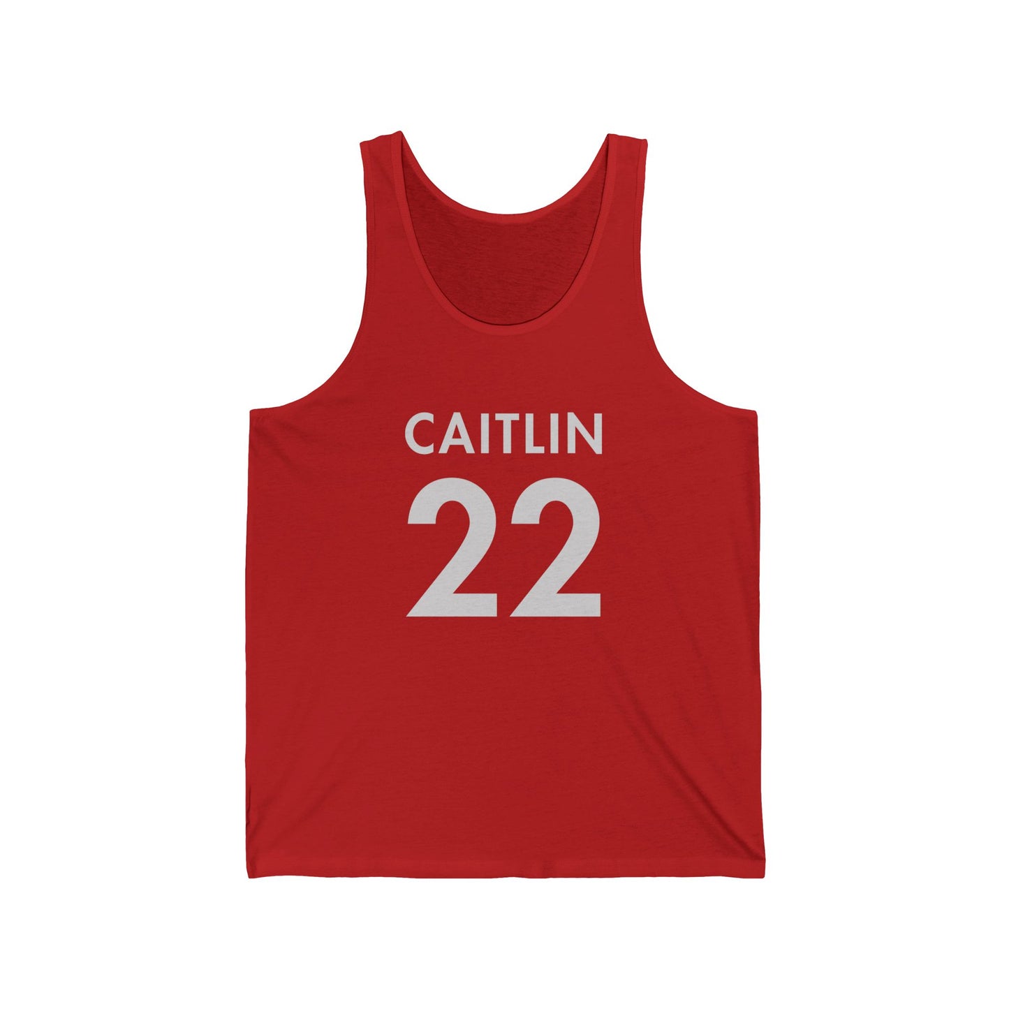 Caitlin Clark Tribute Tank Top Red