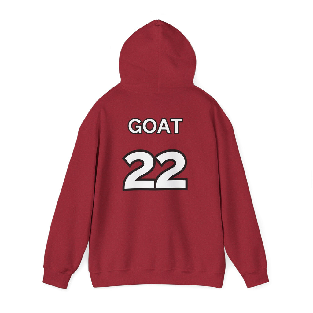 Heathered Rebel Red Collegiate Hooded Sweatshirt - Hawkeye State Shop #22
