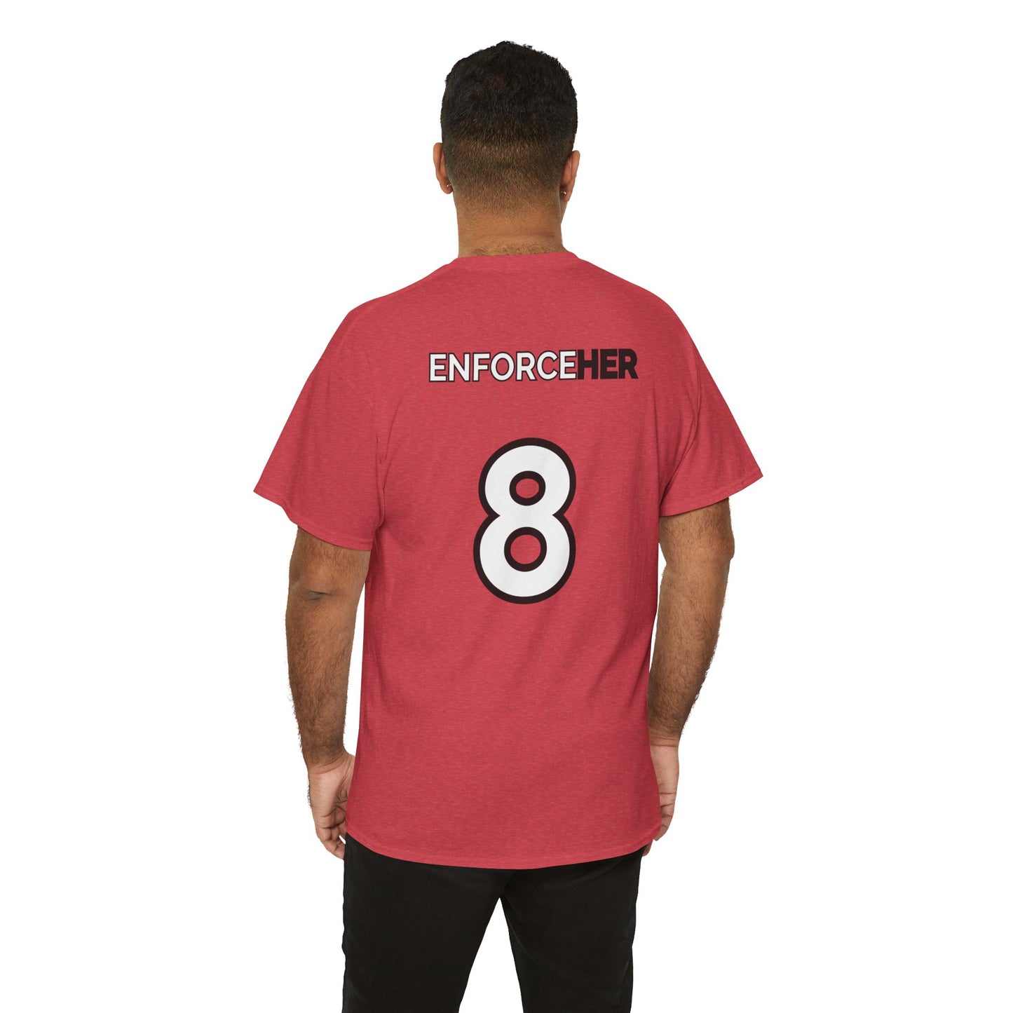 Enforce-Her Tee - Sophie Cunningham Limited Edition #8 Rebel Red