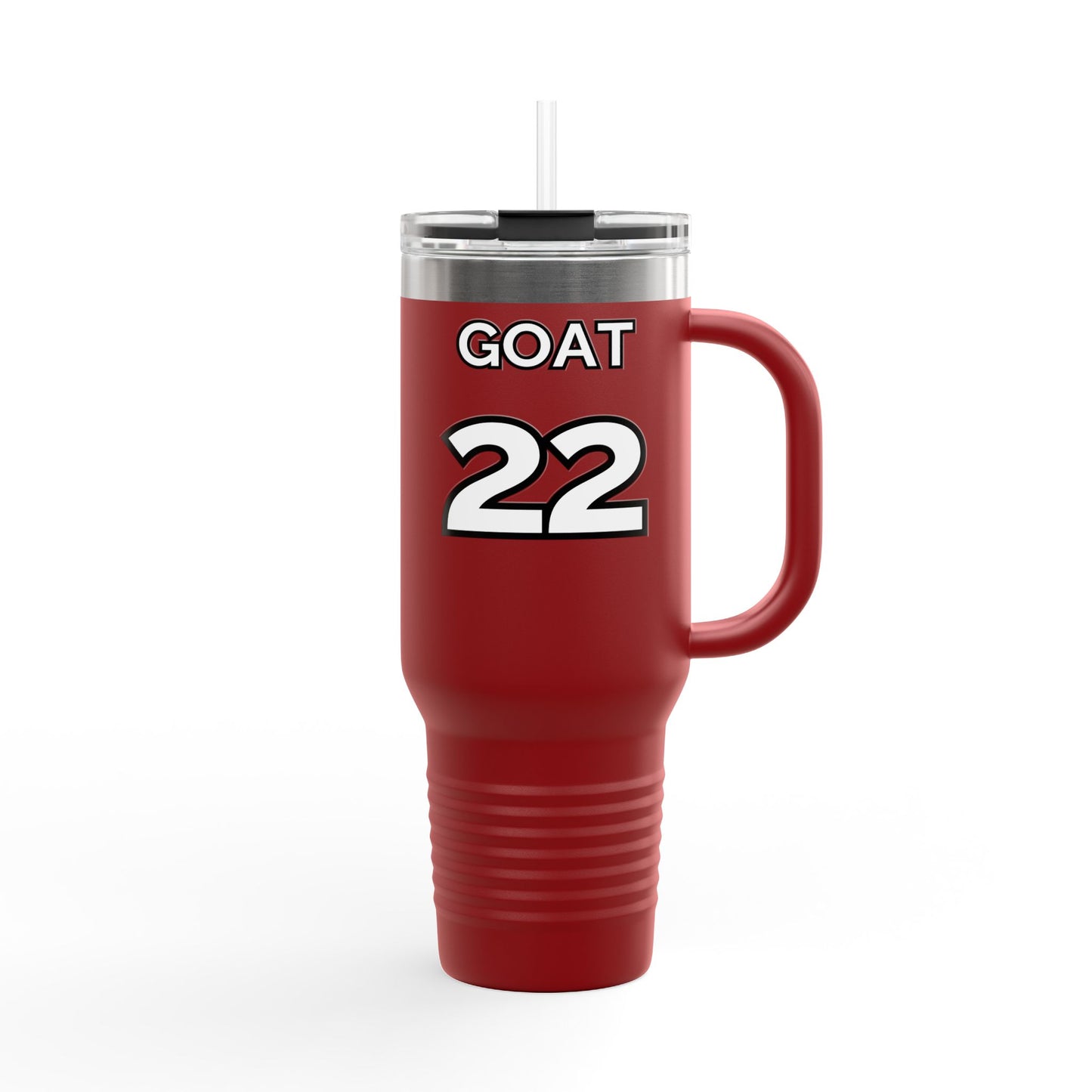 Insulated Travel Mug - Caitlin Clark GOAT Edition