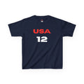 Kids USA Jersey Tee — (Clark 12)