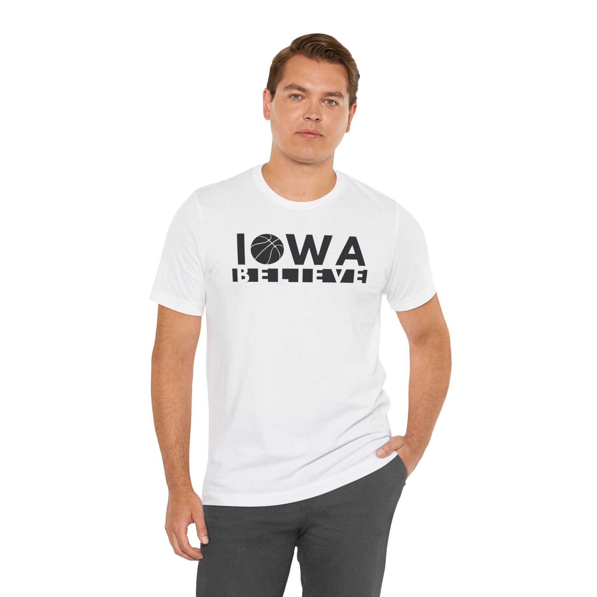 Iowa Believe Basketball Tee Shirt