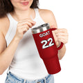 Insulated Travel Mug - Caitlin Clark GOAT Edition