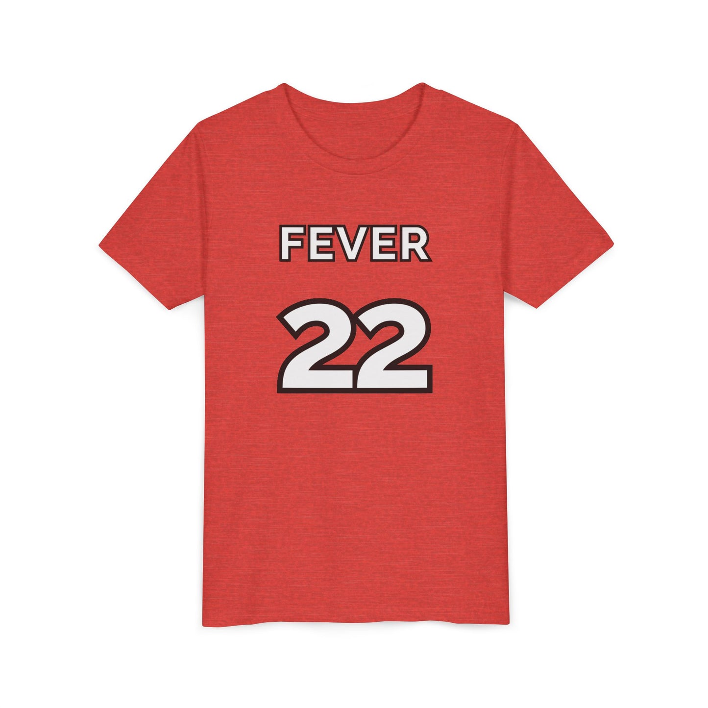 Youth Tee Shirt - Caitlin Clark Fan Rebel Red #CC22