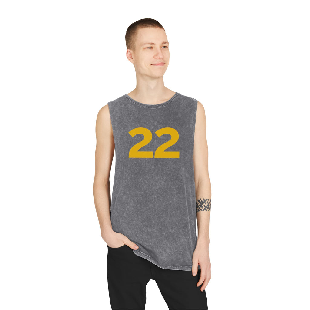 Iowa Vintage Stonewash Tank Top - Caitlin Clark Hawkeye Tribute