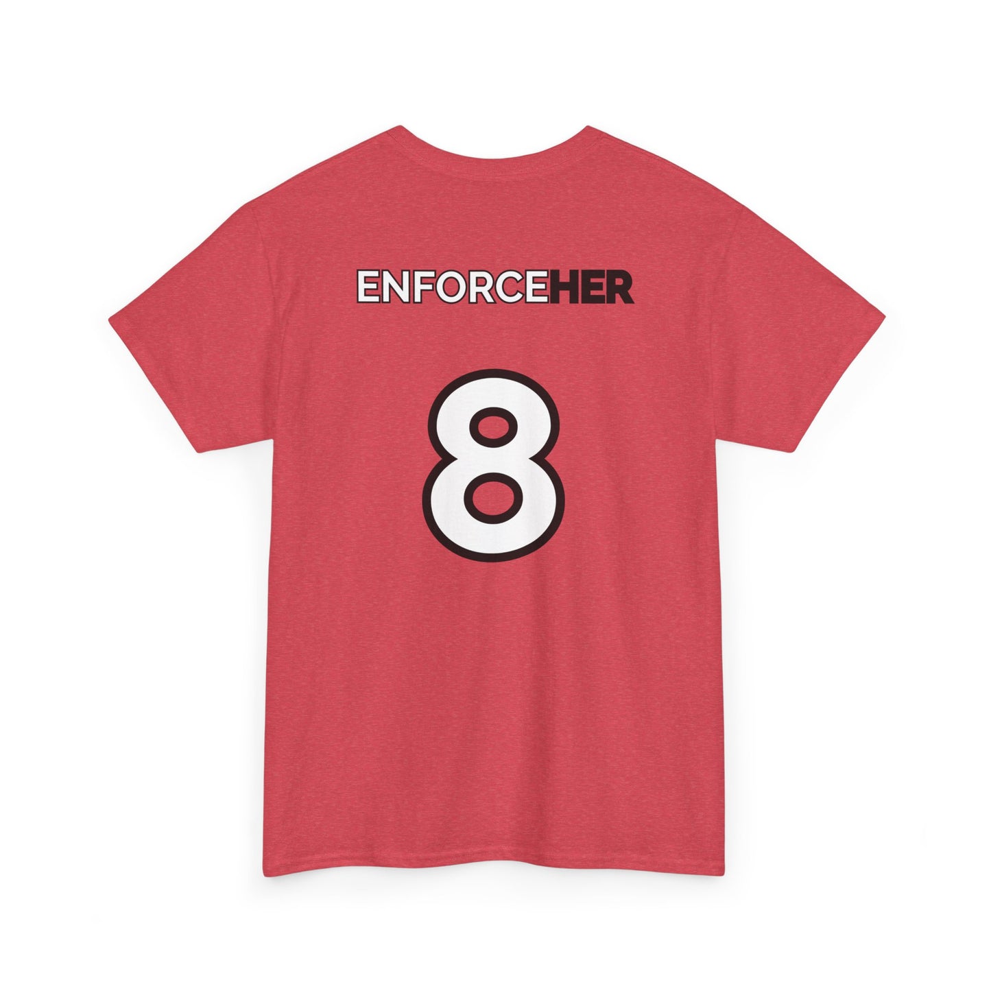 Enforce-Her Tee - Sophie Cunningham Limited Edition #8 Rebel Red