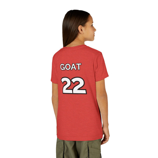 Youth Tee Shirt - Caitlin Clark Fan Rebel Red #CC22