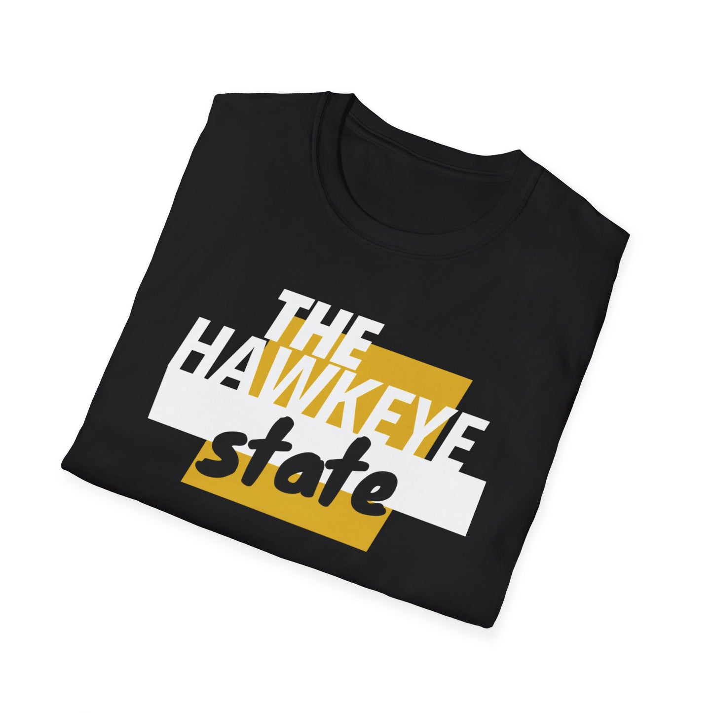 Hawkeye State T-Shirt, Vintage Iowa Tee, Gifts for Hawkeye Fans, College Apparel, Casual Wear, State Pride Shirt