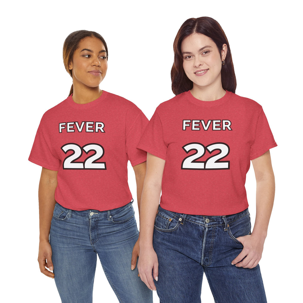 Basketball Fan Tee - Caitlin Clark GOAT Shirt in Heathered Rebel Red