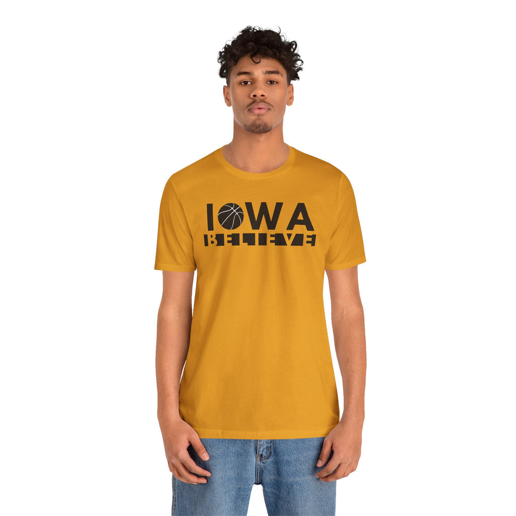 Iowa Believe Basketball Tee Shirt
